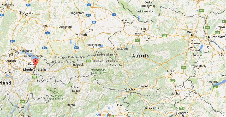 térkép feldkirch ausztria