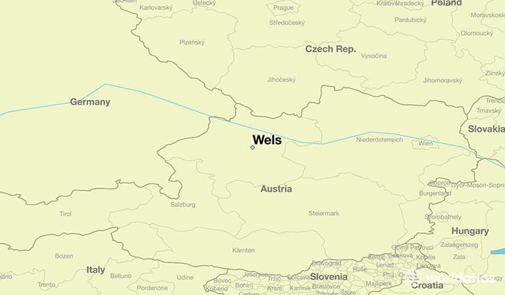 térkép wels, ausztria