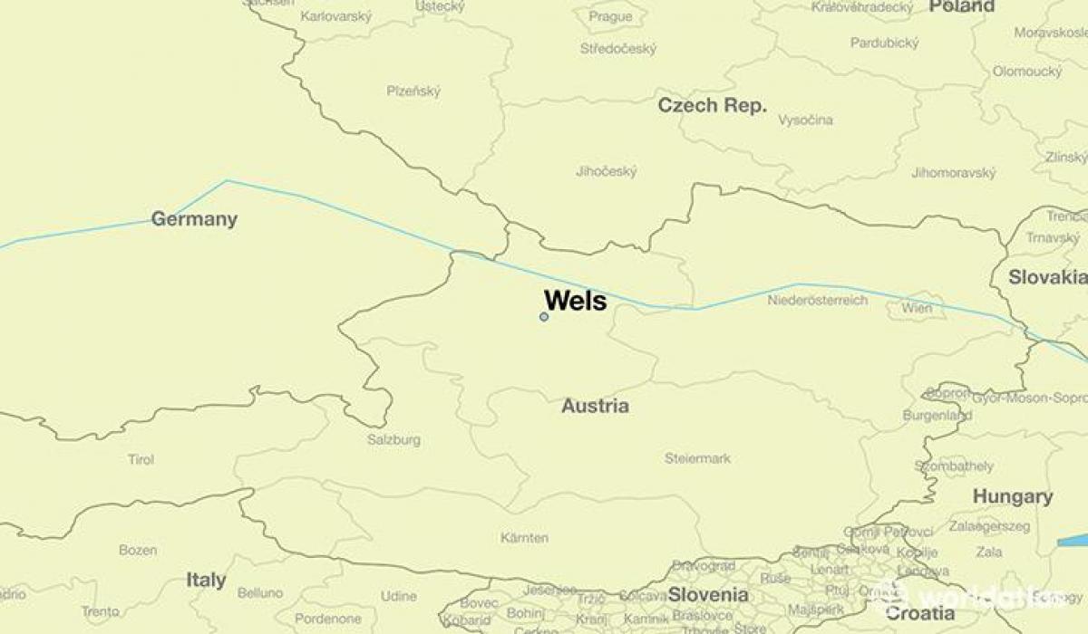 térkép wels, ausztria