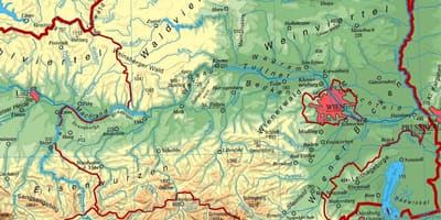 Térkép alsó-ausztria