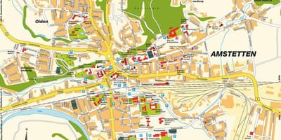 Térkép amstetten ausztria