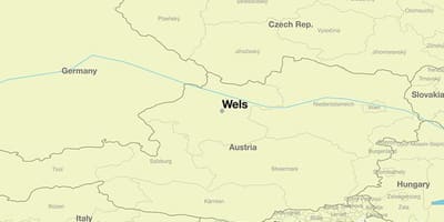 Térkép wels, ausztria